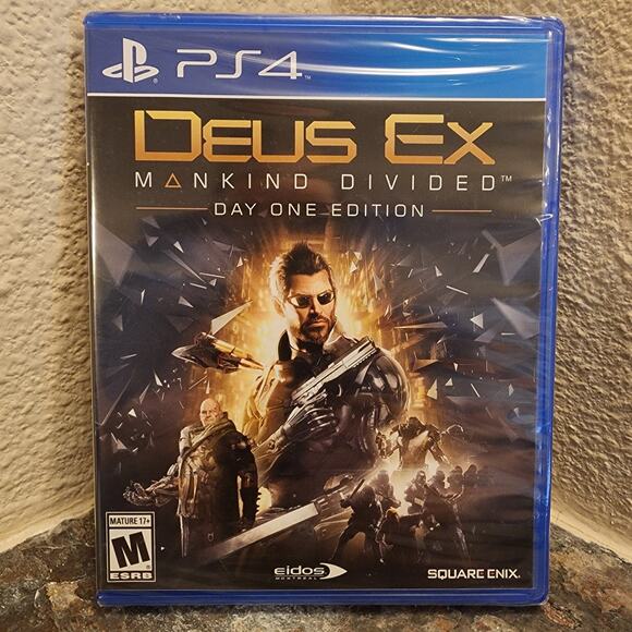 Game - Deus Ex: Mankind Divided [Day One Edition] (NEW) - PS4 - Picture 1 of 4